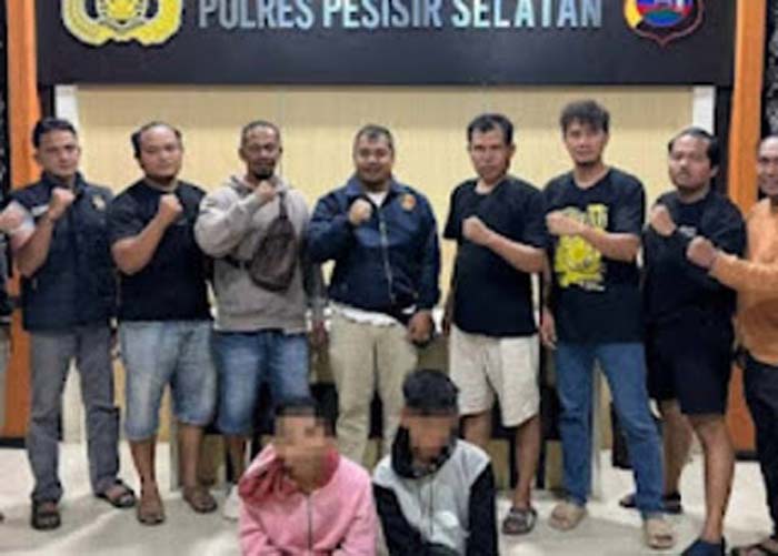 Dua Pengedar Shabu di Tapan Ditangkap Satresnarkoba Polres Pessel.