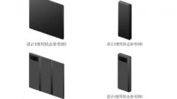 Paten ponsel lipat tiga Xiaomi.