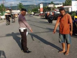 Polres Solok Amankan Truk Usai Tabrak Motor di Lampu Merah