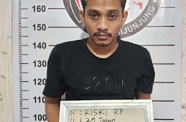 Satresnarkoba Polres Sijunjung Tangkap Pemuda Pembawa Shabu