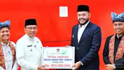 Juara II MTQN Sumbar, Kota Padang Sambut Kafilah dengan Penghargaan Besar