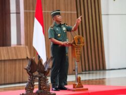 Wakil Panglima TNI Pimpin Kenaikan Pangkat 139 Pati di Mabes TNI