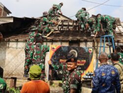 Gotong Royong TNI dan Masyarakat, Program Bedah Rumah Pusdikkav Resmi Dimulai