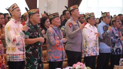 Kapolda Kalteng Hadiri Natal Gabungan TNI–Polri dan Pemda Kapuas