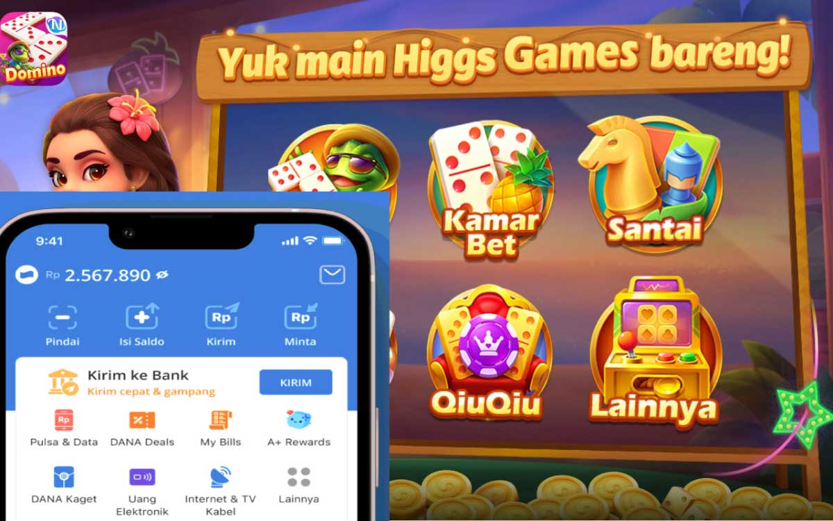 Game penghasil uang dan saldo DANA gratis.