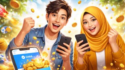 Game penghasil uang dan saldo DANA.