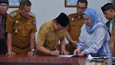 Pemko Payakumbuh bersama Ninik Mamak tandatangani perjanjian