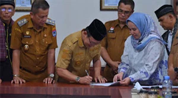 Pemko Payakumbuh bersama Ninik Mamak tandatangani perjanjian