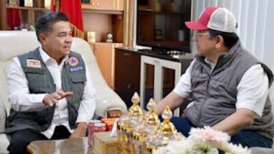 Bupati Agam, Benni Warlis, mengapresiasi perhatian dan dukungan Irman Gusman