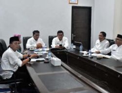 Sekda Agam Terima Bantuan KOPRI Sleman Secara Daring