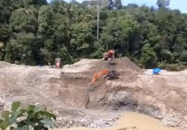 Aktivitas PETI di Pasaman Barat