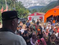 Mahyeldi; Kebutuhan Pengungsi Terpenuhi, Rumah Rusak Berat Akan Dibangun Kembali