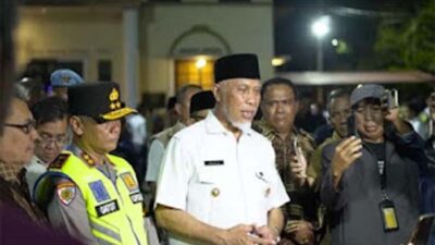 Gubernur Sumatera Barat (Sumbar), Mahyeldi Ansharullah.