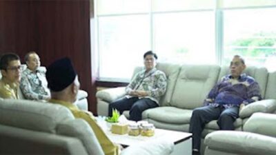 Mahyeldi Ansharullah, menggelar pertemuan.