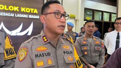 Kapolres Solok Kota AKBP Masud Ahmad.