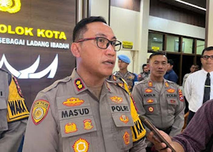 Kapolres Solok Kota AKBP Masud Ahmad.