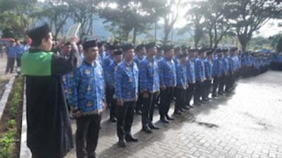 Bupati Benni Warlis Ingatkan PPPK Paruh Waktu Jadi Aparatur Tangguh dan Berintegritas