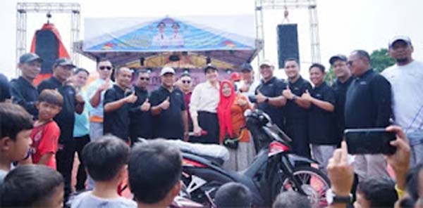 Foto bersama menyambut HUT Ke-22 Dharmasraya