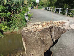 Bertahun-tahun Diusulkan, Jembatan Sawah Rawang di Padang Pariaman Belum Juga Diperbaiki