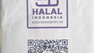 Sertifikat Halal.