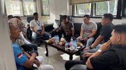 KONI Kota Sawahlunto yang tergabung dalam Tim 10 menggelar rapat terbatas.