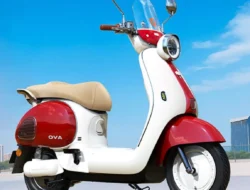 Yadea Ova Tawarkan Desain Retro dan Jarak Tempuh 60 Km