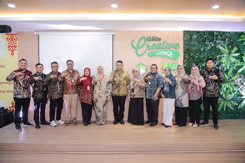 Pegadaian meresmikan The Gade Creative Lounge (TGCL) di Universitas Riau.