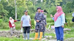 Ketua TP.PKK Agam Survei sumber air bersih.