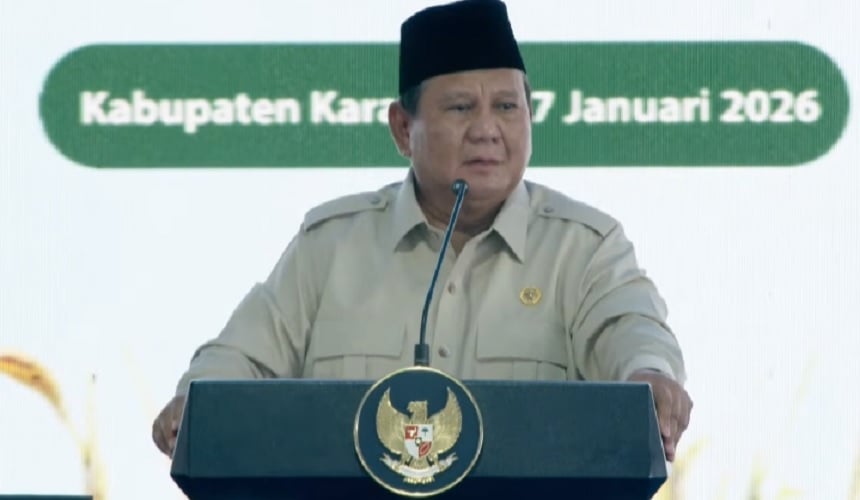 Presiden Prabowo Subianto bermimpi anak-anak petani di Indonesia bisa meraih cita-cita setinggi-tingginya.