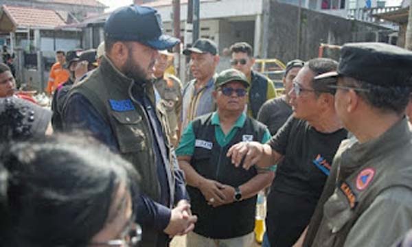 Walikota Fadly Amran mengajak warga terdampak banjir bandang untuk relokasi sementara ke Rusunawa