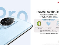 HUAWEI nova 14 Pro Hadir dengan Desain Ikonik dan Baterai 5500 mAh