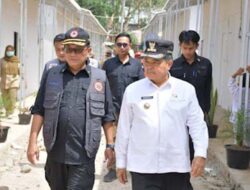 Benni Warlis Dampingi BNPB Cek Fasilitas Huntara untuk Korban Bencana