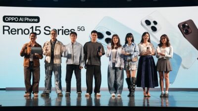 OPPO resmi meluncurkan Reno 15 Series di Indonesia.