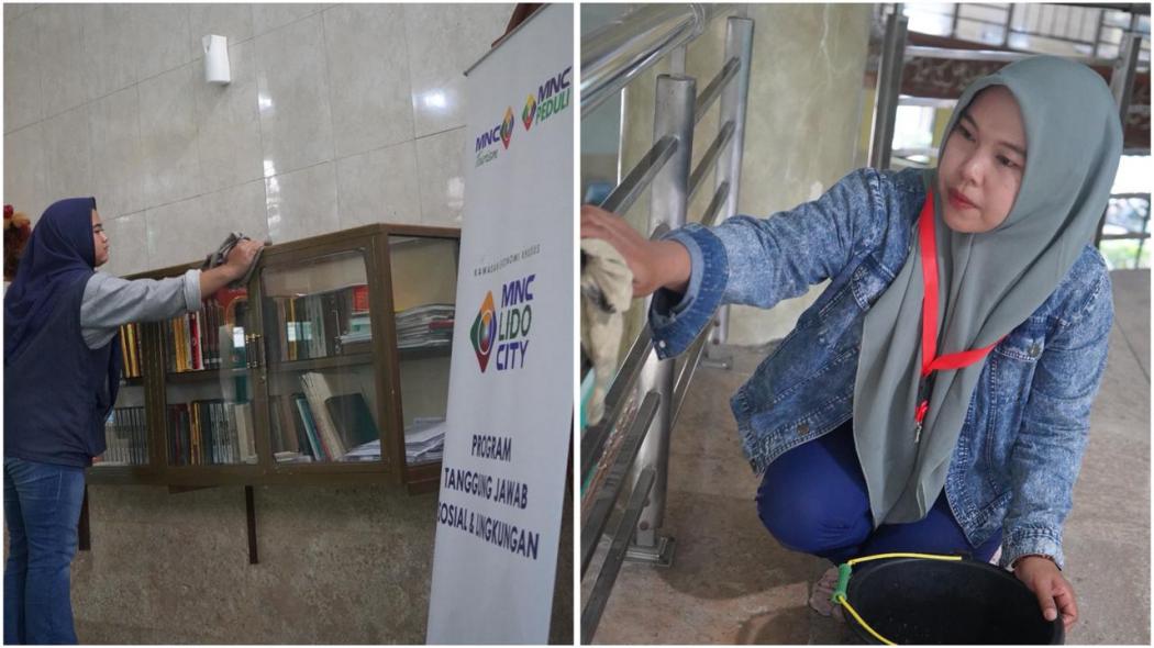 Kawasan Ekonomi Khusus (KEK) MNC Lido City kembali menggelar Program Peduli Masjid di Masjid Al Azhim, Kecamatan Cigombong, Kabupaten Bogor pada Selasa, 27 Januari 2025.