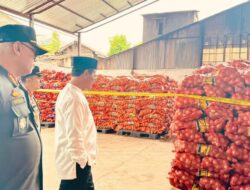 133,5 Ton Bawang Bombay Ilegal Diperiksa, Mentan Ingatkan Bahaya Bagi Petani