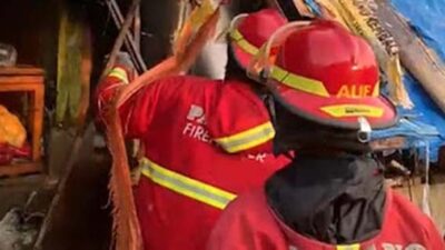 Satu Warung di Pasar Raya Padang Terbakar, Tidak Ada Korban