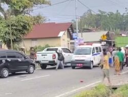 Insiden Truk Kehilangan Kendali Hantam Beberapa Kendaraan