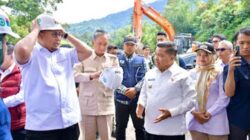 Menteri Pekerjaan Umum Tinjau Pengerjaan Ruas Jalan Terdampak Bencana di Malalak