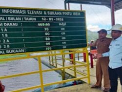 Pembukaan Bendungan Dilakukan Bertahap untuk Hindari Dampak Hilir