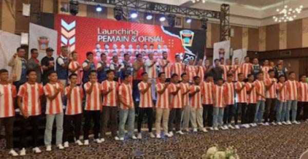 Launching PSP Padang yang akan mengarungi Liga 4.