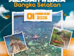 Peringati HPN 2026 dan HUT ke-23 Basel, PWI Gelar Jelajah Wisata Bangka Selatan