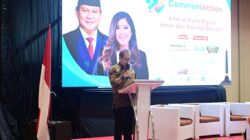 Direktur Informasi Publik Ditjen KPM Komdigi, Nursodik Gunarjo membuka kegiatan CommuniAction Malang. 12 Februari 2026.