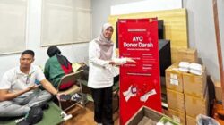 Semarak Bulan K3 Nasional 2026, PLN UID Sumbar Peduli melalui Donor Darah dan Fun Walk