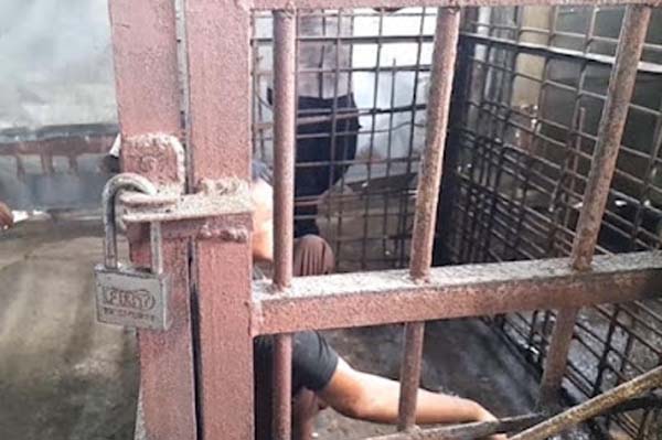 Kondisi pria di Ponorogo yang dikurung dalam kandang besi selama 10 tahun