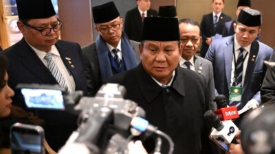 Dari Washington DC, Prabowo Tegaskan Komitmen Indonesia untuk Palestina