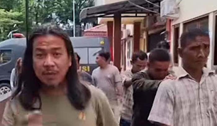 Aksi Pungli Parkir di Depan PT Incasi Raya Sempat Viral, Tiga Pria Diamankan Tim Klewang.