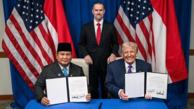 MA Batalkan Tarif Trump, Kemenko Perekonomian: Perjanjian Dagang Belum Berlaku.