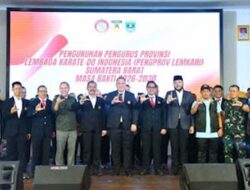 Fadly Amran Pastikan Dukungan untuk Pembinaan Karate Sumbar