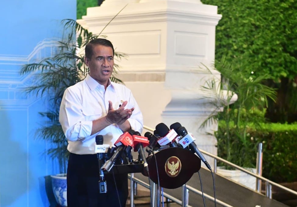 Menteri Pertanian, Andi Amran Sulaiman mempercepat program cetak sawah 101.000 hektare.