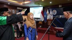 Maidiawati saat dilantik